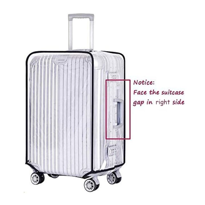 PVC Clear Luggage Protectors Cover Suitcase Fits Most for 20 to 30 Jy20 21 Dropshipping
