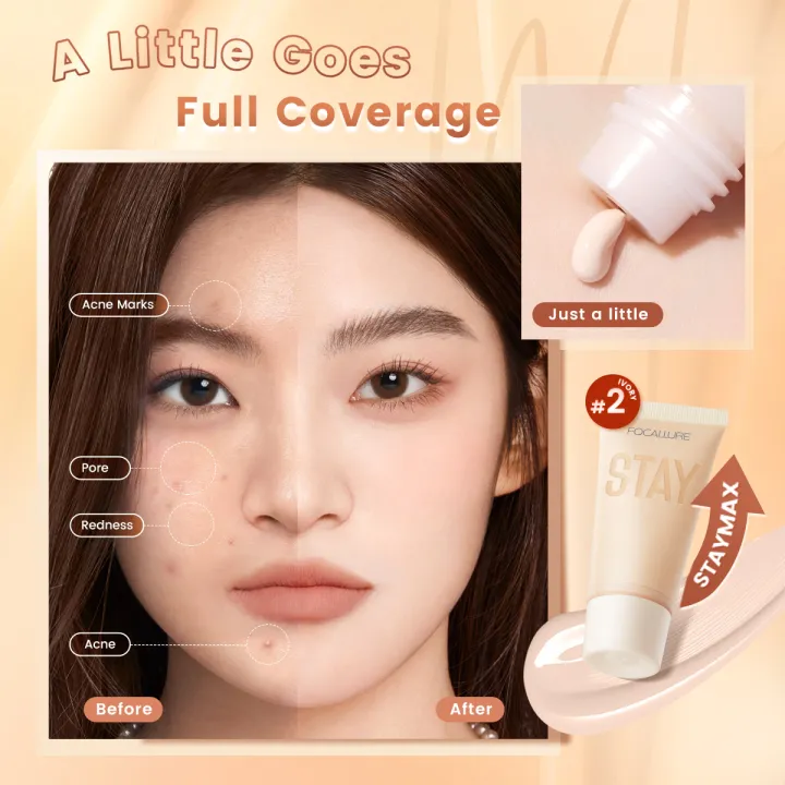 Honoria%20Honoeie%20FOCALLURE%20Pore-Blurring%20Matte%20Foundation%20Cream%20Lightweight%20Oil-Control%20Waterproof%20Longlasting%20Face%20Concealer%20Makeup%20Cosmetics%20-%20Image%202