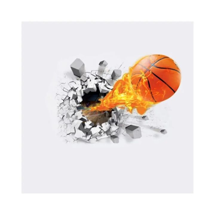 Waterproof%203D%20Basketball%20Rush%20out%20Wall%20Art%20Decal%20Kids%20Room%20Decor%20Mural%20Sticker%20-%20Image%207