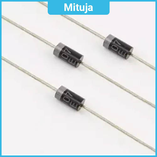 1N4007 1000V 1A General Purpose Diode-100pcs
