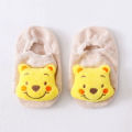 I LOVE DADDY&MUMMY-0-3Years Old Cute Baby Socks Children's Cartoon Socks Cotton Kids Socks Dispensing Non-slip Three-dimensional Baby Boy Baby Girl Socks. 