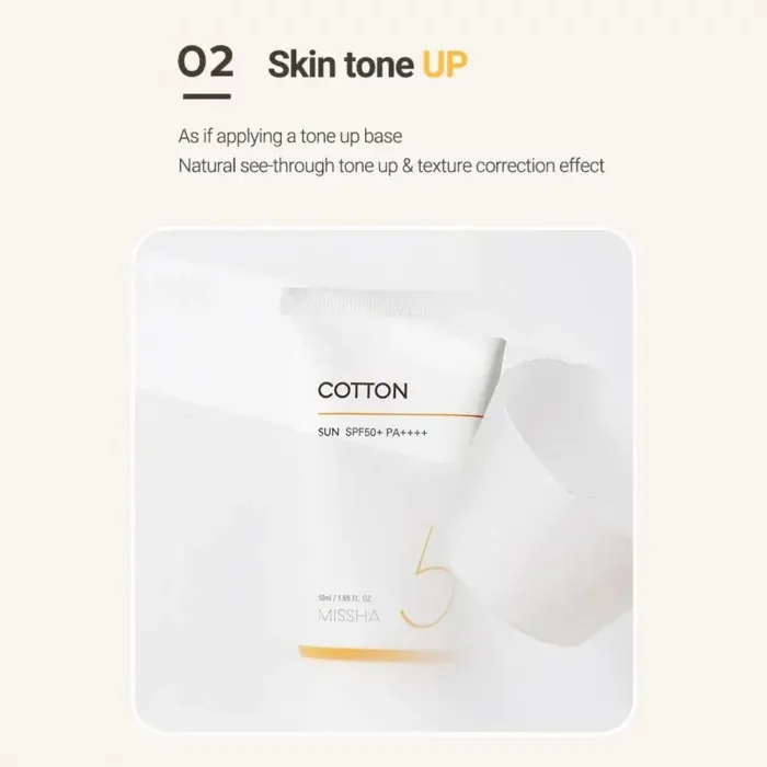 Missha%20All%20Around%20Safe%20Block%20Cotton%20Sun%2050ml%20SPF50+%20PA++++%20-%20Image%205