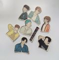 Bts member single stickers (8 pc).