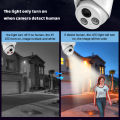 Vikylin 8MP IP Camera for Hikvision Compatible Smart Dual Light With MIC Motion Detection PoE Camera Home Security CCTV NVR Kit. 