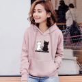 Women Fashion Loose Hooded Pullover Casual Long Sleeve Shirt Sweatshirt Hoodies Top.