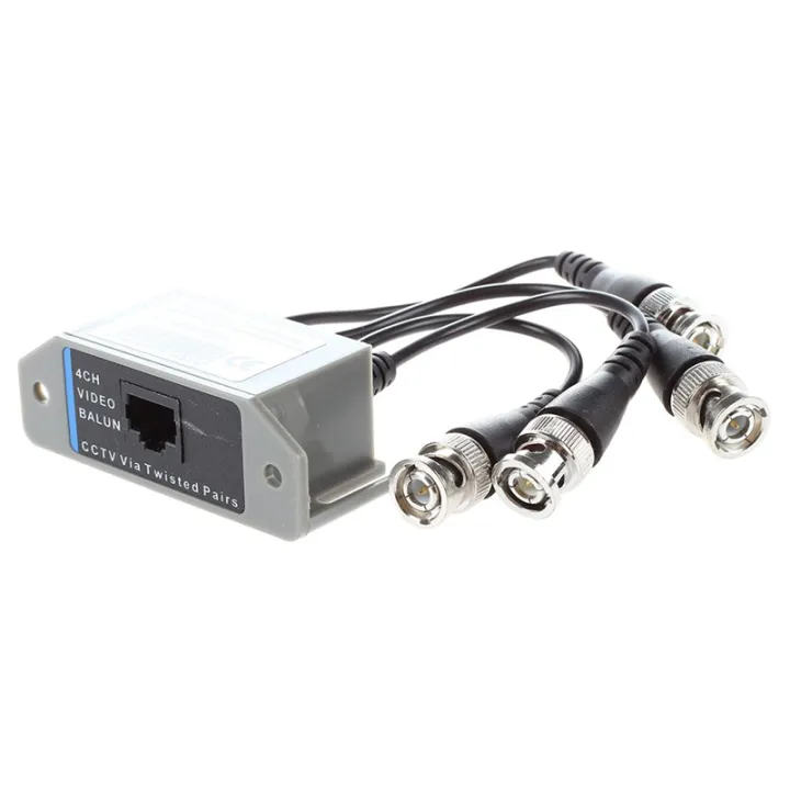 4X%204-Channel%20Video%20Balun%20BNC%20UTP%20CAT5%20Transmitter%20for%20CCTV/%20Surveillance%20Camera%20Trend%20-%20Image%202