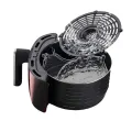 Dishwasher-Safe Air Fryer Grill Pan Heat Resistant Easy-Clean Non-Stick Air Fryer Crisper Plate Compatible Airfryer Accessory. 