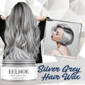 Smoky Gray Punk Style Hair Cream Light Silver Grey Grandma Gray Hair Dye Color Unisex Color Hair Wax Dye Cream Hair Cream TSLM1.