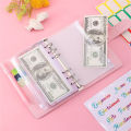 Marble Pattern Notebook Loose-leaf Notebook Binder Budget Planner Money Organizer Cash Budget Financial Planner Hand Book. 