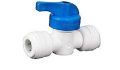 RO Water Purifier Plastic Manual 1/4" Flushing Valve ON/Off Switch for any Ro Water Purifier. 