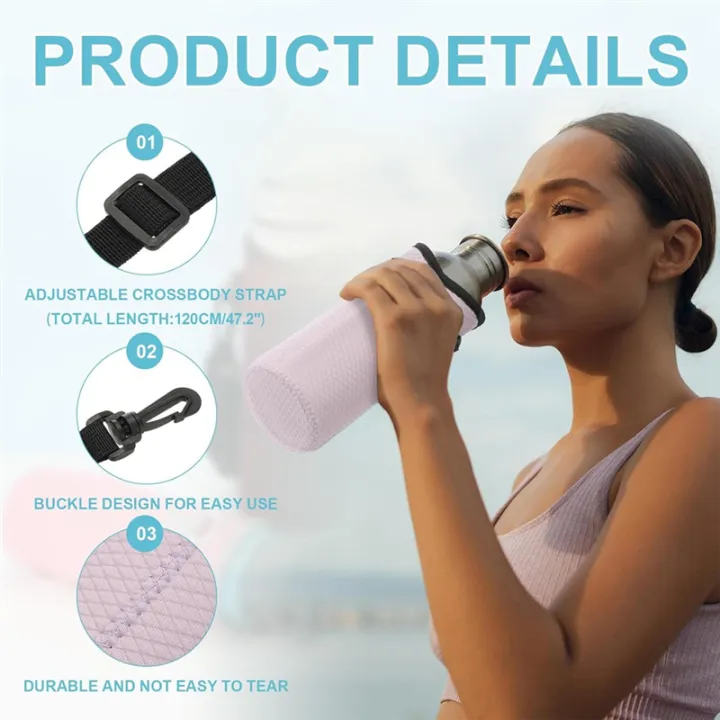Neoprene%20Insulated%20Water%20Bottle%20Sleeve%2012%20Oz%20with%20Strap,%20Glass%20Drink%20Bottle%20Carrier%20Bag%20Design%20-%20Image%204