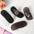 【beauty code store】2PCS Black Coffee Princess Hair Breathable Bangs Mat Hair Clips Tool Set Bump It Up Hair Inserts Invisible Hair.