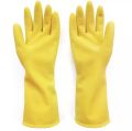 Rubber Safety Hand Gloves Use for Kitchen Resist Oil Gardening pack of 1 pair. 