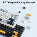 AULA F75 Mechanical Keyboard Wired/2.4G Wireless/Bluetooth RGB PBT 75% Layout OEM Profile Gasket Customized Pc Gaming Keyboard. 