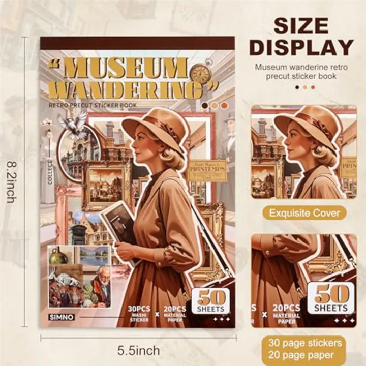 Vintage%20Stickers%20for%20Scrapbooking%20Journaling%20Stickers%20Journaling%20Supplies%20Museum%20-%20Image%202