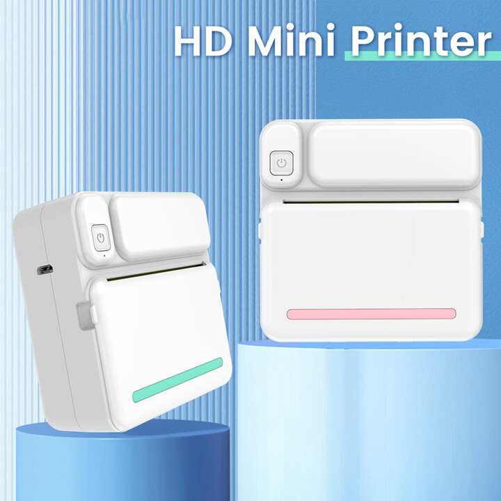 C19 Mini Pocket Bluetooth instant Thermal Printer