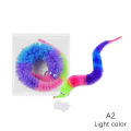 Magic Worm Prop Fuzzy Wiggly Worm Twisty Toy Caterpillar On a String Cat Wand Trick Toy Carnival Party Favor Gift For Kids. 