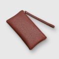 1PC New Men's Long Zipper Wallet Litchi PU Leather Clutch Bag Simple Ladies Handbag Ultra-thin Multifunctional Bag.