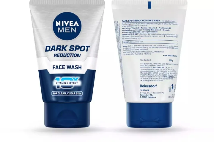NIVEA%20MEN%20Dark%20Spot%20Reduction%20Face%20Wash-100gm%20(Indiiann)%20-%20Image%204