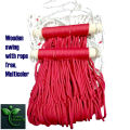 Heavy-Duty Rope Hammock Dulna – Handwoven Swing Bed for Adults | Indoor & Outdoor Use. 