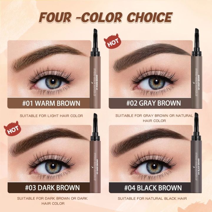 BANXEER%20Eyebrow%20Pomade%20Brow%20Gel%20Creamy%204%20Colors%20Natural%20Waterproof%20Long%20Lasting%20Highly%20Tint%20Eyebrow%20Shade%20With%20Brush%20Makeup%20Loser%20Lione%20-%20Image%202