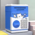 Electric Money Bank for Kids, Kids Money Bank, Password Safe Money Bank,Electric Piggy Bank, Mini Atom Electronic Coin Bank Box for Password Lock Case.