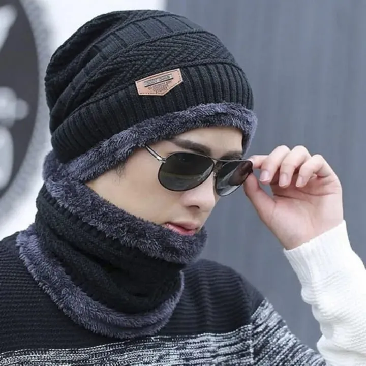 Knitted%20Hat%20Scarf%20Caps%20Neck%20Warmer%20Winter%20Hats%20For%20Men%20Women%20Skullies%20Beanies%20Warm%20Fleece%20Cap-Black%20-%20Cap%20For%20Men%20-%20Image%205