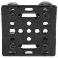 Mini V Gantry Slot Plate Black for 3D Printer Accessories Aluminum Profiles EU Standard 2020. 