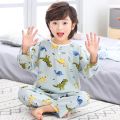 Children's Pajamas Set 2pcs Cartoon Kids Sleepwear Baby Boys Clothes Sleep Suit Summer Cotton Pyjamas Infant Nightwear For Girls.
