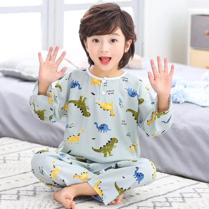 Children's%20Pajamas%20Set%202pcs%20Cartoon%20Kids%20Sleepwear%20Baby%20Boys%20Clothes%20Sleep%20Suit%20Summer%20Cotton%20Pyjamas%20Infant%20Nightwear%20For%20Girls%20-%20Image%206