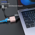 ONTEN (OTN-UC101H) Type-C TO RJ45 Lan Mini Converter 10/100Mbps. 