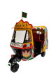 Decorative Miniature of Metal Traditional Bangladesh Taxi Showpiece. 