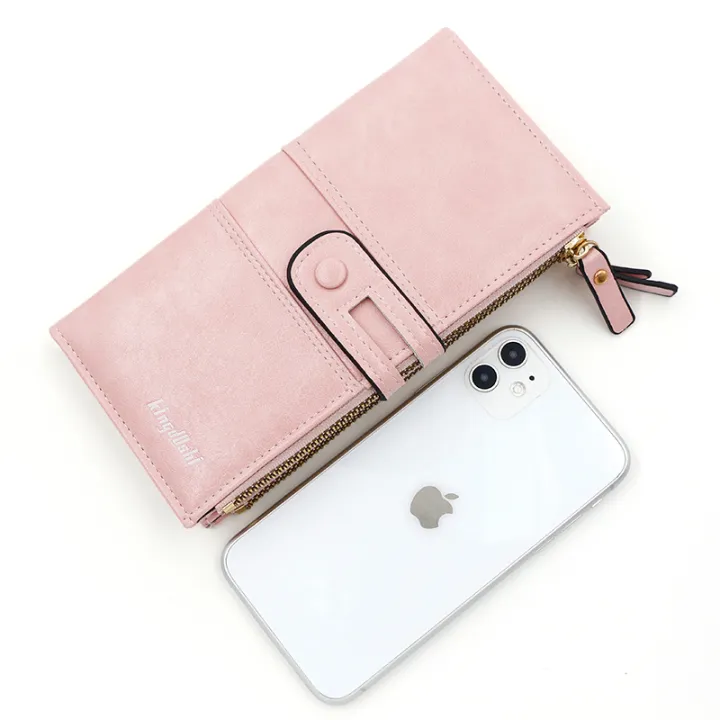 Women's%20Wallet%20Fashion%20Long%20Leather%20Wallet%20Large-capacity%20Buckle%20Zipper%20Clutch%20Bag%20Fashion%20Multi-card%20Wallet%20Zipper%20Women's%20Wall%20-%20Image%205