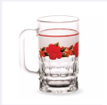 Drinking Water mug Glass For Everyday Use  Crystal Clear transparent Beautiful unique design Water /Drinking /Coke / Sorbat/Milk/ Lassi/ premium  mug 1pc. 