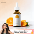 Groome Glowing Serum with Vitamin-C 12% reduce hyperpigmentation dark spots bright glowing skin boost collagen hydrating all skin types 30 ml. 