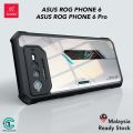 Xundd Beetle Series Protective Back Cover For Asus ROG Phone 6 / Asus ROG Phone 6 Pro 5G Cases Shockproof Airbag Bumper Soft Back Transparent Shell Covers.