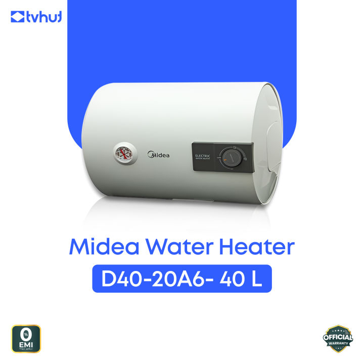Midea D40-20A6 40L Water Heater with Official Warranty and Free Delivery