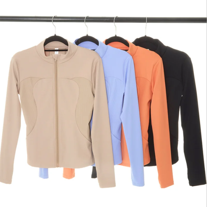 2/3%20Pieces%20Fitness%20Yoga%20Set%20Women%20Solid%20Color%20Stretch%20Athletic%20Suit%20Bra%20Zipper%20Jacket%20High%20Waist%20Leggings%20Female%20Sportswear%20-%20Image%206