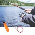 Stainless Steel Heavy Duty Fishing Catch Stringer with 5 Lock Snaps Ropes Float.