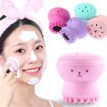Silicone Facial Cleaning Brush for Lymphatic Drainage.