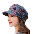 New Fashion Hat Women Solid Casual Plait India Hat Muslim Ruffle Cancer Chemo Hat Beanie Scarf Turban Head Wrap Cap. 