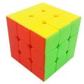 Premium Stickerless High Speed 3X3 Rubik Cube (Multicolour). 