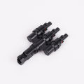 Mc4 3T Shape One-divided-three PV Solar Wire Connector. 