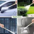 High Pressure Water Gun Household Pure Copper Direct Spray Gun Flower Watering Tool Adjustable Pressure Washer.