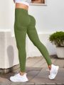 Super Long Yoga Pants Fitness Gym Tights Push UpLeggings Seamless High Stretch Tummy control Wide Waistband Sport Tights. 