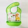 Plastic Dining Feeding Bibs for Kids. 