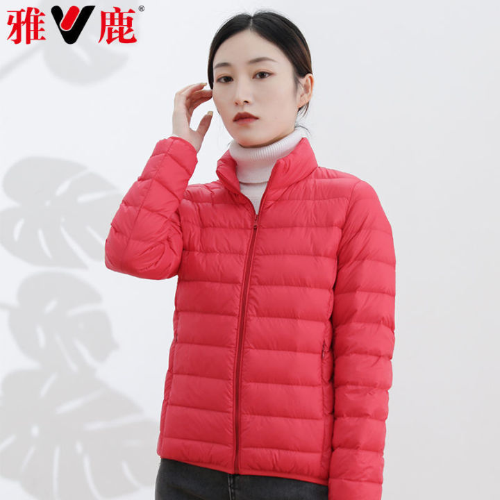 Yaloo%20down%20Jacket%20Women2023New%20Year's%20Small%20Stand%20Collar%20Lightweight%20Fashion%20Autumn%20and%20Winter%20White%20Duck%20down%20Coat%20Short%20-%20Image%207