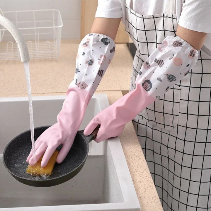 Dishwashing%20Gloves%20Warm%20Rubber%20Waterproof%20Kitchen%20Washing%20Dishes%20Housework%20Gloves%20Women%E2%80%99s%20Waterproof%20Cleaning%20Gloves%20-%20Image%204