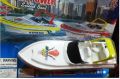 Electric Boat High Speed AA Battery Operated Plastic Speed Boat Water Play Gift For Kids. 