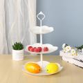 3 Tier Cake Stand Wedding Party Plates Tableware Embossed Tray professional design. 